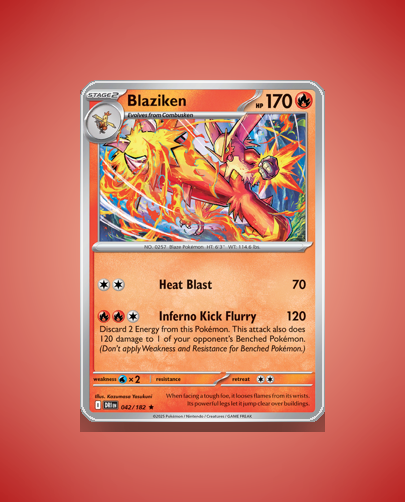 Collector’s Guide: Blaziken (Destined Rivals #42)