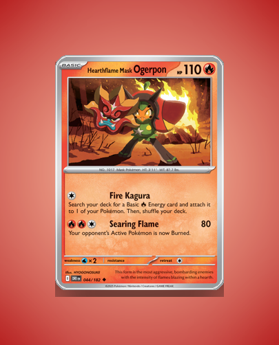 Collector’s Guide: Hearthflame Mask Ogerpon (Destined Rivals #44)