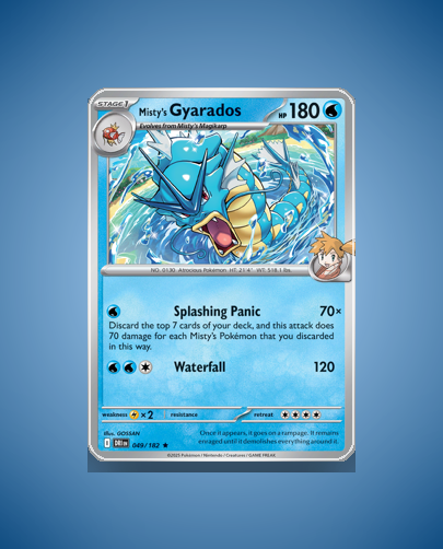 Collector’s Guide: Misty’s Gyarados (Destined Rivals #49)