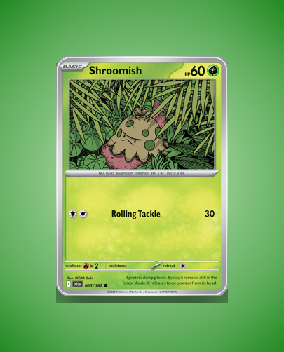 Collector’s Guide: Shroomish (Destined Rivals #5)
