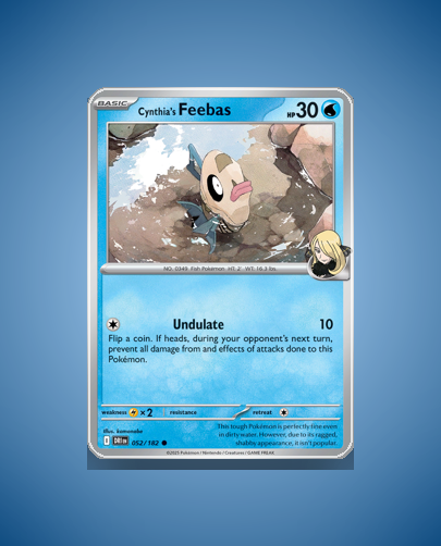 Collector’s Guide: Cynthia’s Feebas (Destined Rivals #52)