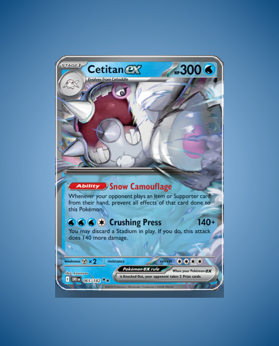 Collector’s Guide: Cetitan ex (Destined Rivals #65)