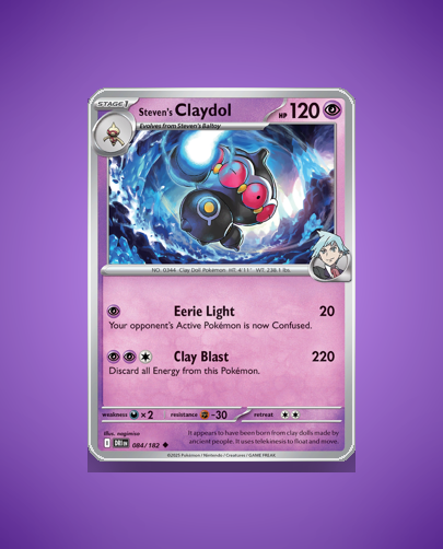 Collector’s Guide: Steven’s Claydol (Destined Rivals #84)