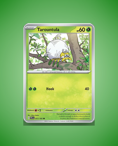 Collector’s Guide: Tarountula (Paldea Evolved #17)