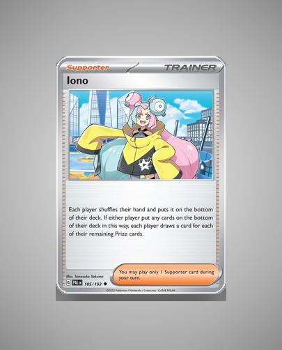 Collector’s Guide: Iono (Paldea Evolved #185)