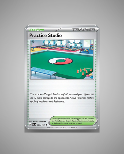 Collector’s Guide: Practice Studio (Paldea Evolved #186)