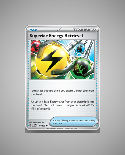 Collector’s Guide: Superior Energy Retrieval (Paldea Evolved #189)