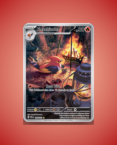 Collector’s Guide: Fletchinder (Paldea Evolved #199)