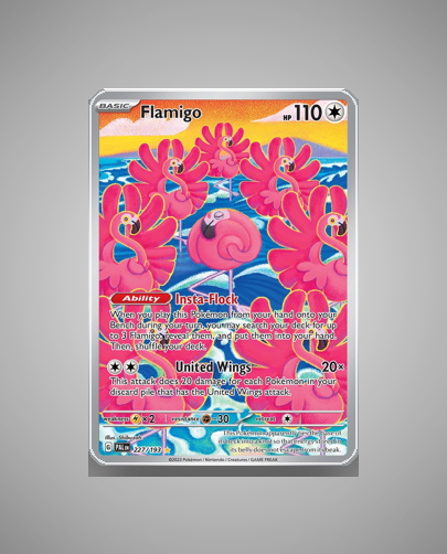 Collector’s Guide: Flamigo (Paldea Evolved #227)
