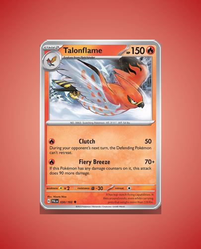 Collector’s Guide: Talonflame (Paldea Evolved #30)