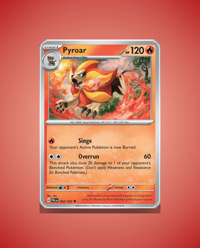 Collector’s Guide: Pyroar (Paldea Evolved #32)