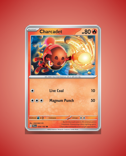 Collector’s Guide: Charcadet (Paldea Evolved #39)