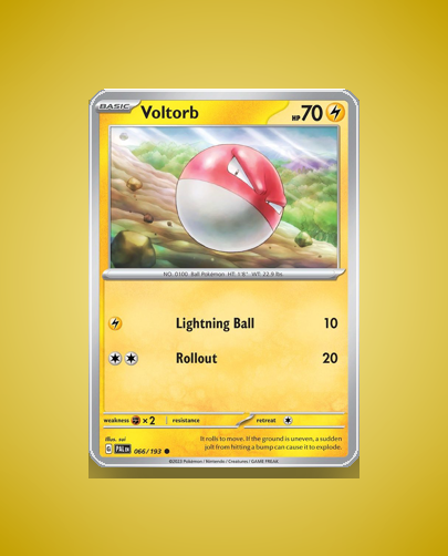 Collector’s Guide: Voltorb (Paldea Evolved #66)