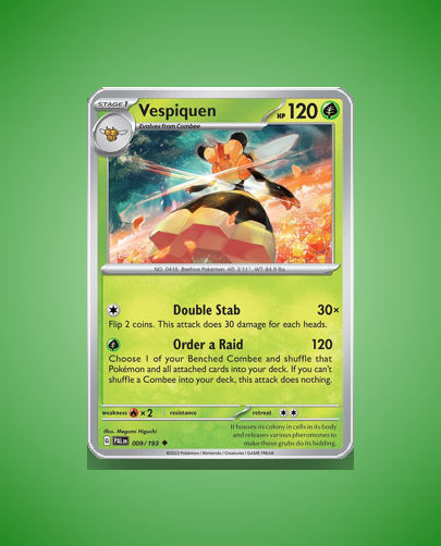 Collector’s Guide: Vespiquen (Paldea Evolved #9)