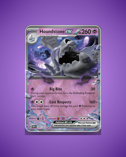 Collector’s Guide: Houndstone ex (Obsidian Flames #102)