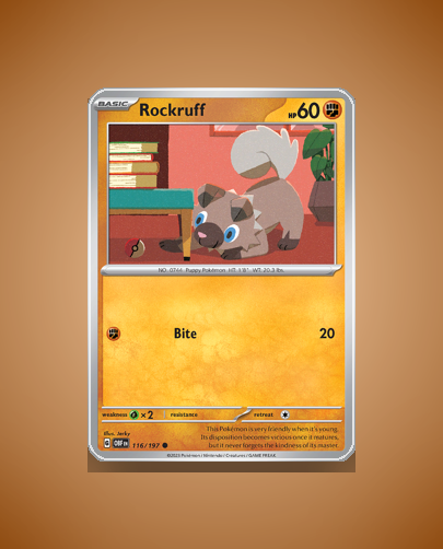 Collector’s Guide: Rockruff (Obsidian Flames #116)