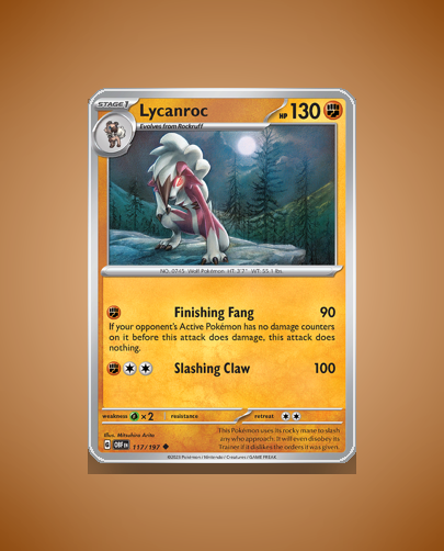 Collector’s Guide: Lycanroc (Obsidian Flames #117)