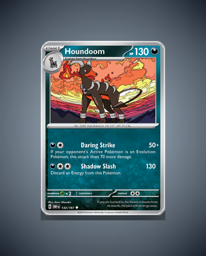 Collector’s Guide: Houndoom (Obsidian Flames #133)