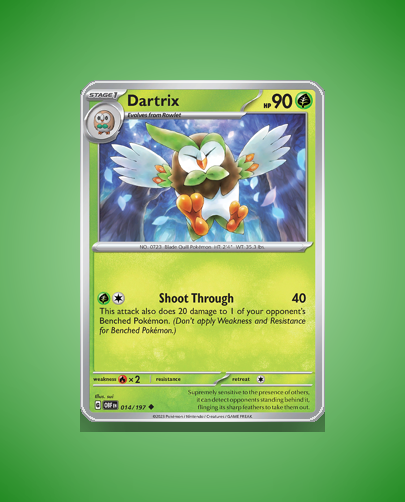 Collector’s Guide: Dartrix (Obsidian Flames #14)