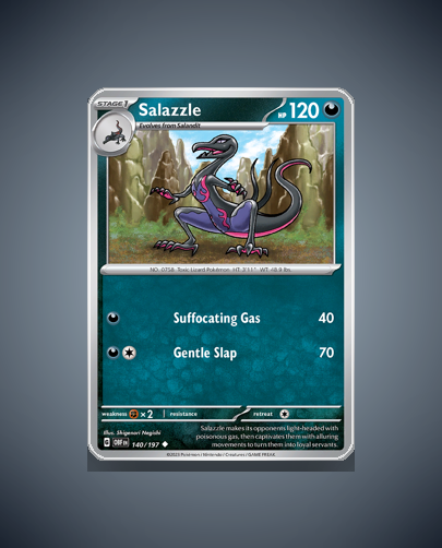 Collector’s Guide: Salazzle (Obsidian Flames #140)