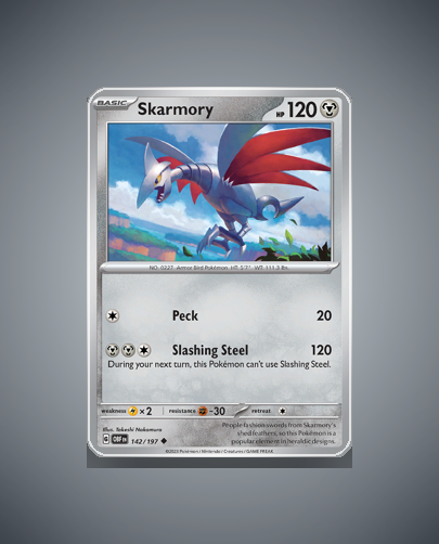 Collector’s Guide: Skarmory (Obsidian Flames #142)