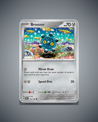 Collector’s Guide: Bronzor (Obsidian Flames #144)