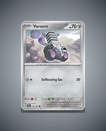 Collector’s Guide: Varoom (Obsidian Flames #155)