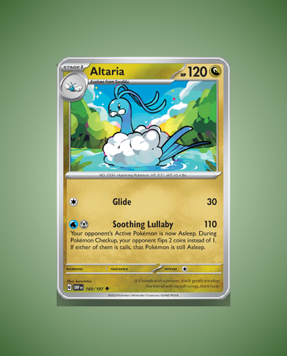 Collector’s Guide: Altaria (Obsidian Flames #160)