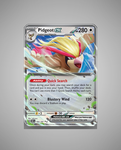 Collector’s Guide: Pidgeot ex (Obsidian Flames #164)