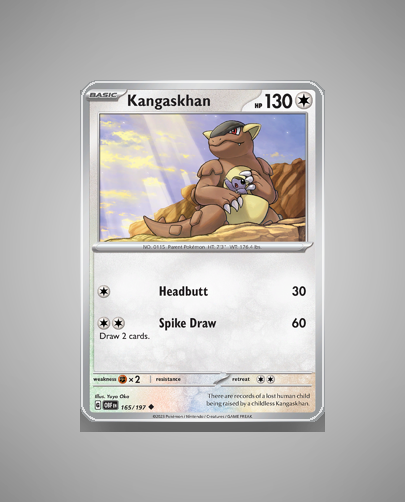 Collector’s Guide: Kangaskhan (Obsidian Flames #165)