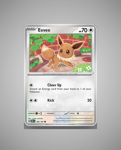 Collector’s Guide: Eevee (Obsidian Flames #166)