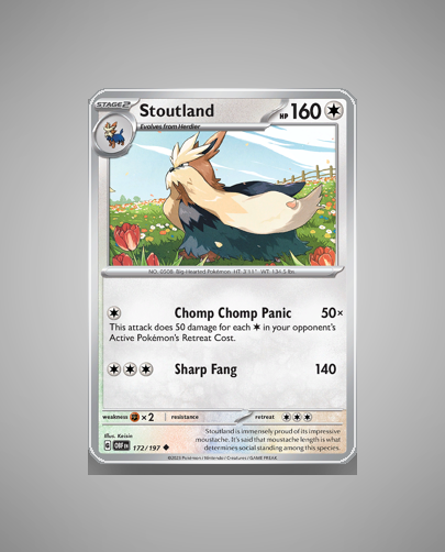 Collector’s Guide: Stoutland (Obsidian Flames #172)