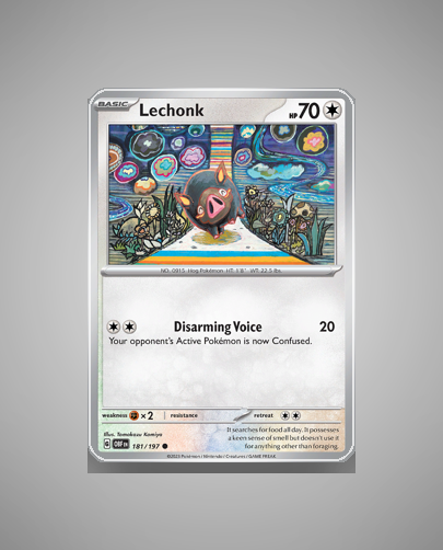 Collector’s Guide: Lechonk (Obsidian Flames #181)
