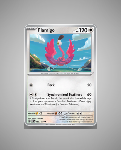 Collector’s Guide: Flamigo (Obsidian Flames #185)