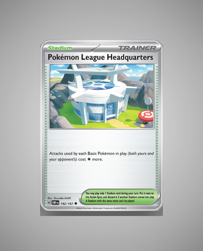Collector’s Guide: Pokémon League Headquarters (Obsidian Flames #192)
