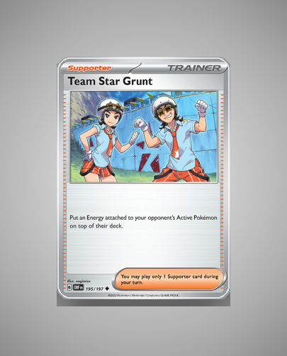 Collector’s Guide: Team Star Grunt (Obsidian Flames #195)