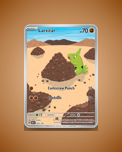 Collector’s Guide: Larvitar (Obsidian Flames #203)