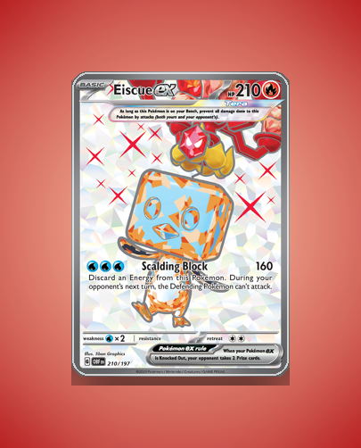 Collector’s Guide: Eiscue ex (Obsidian Flames #210)