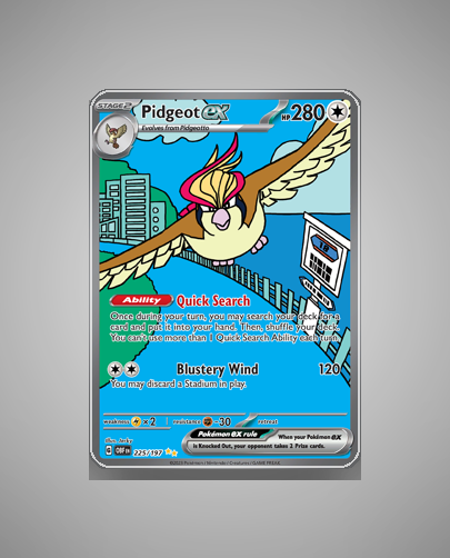 Collector’s Guide: Pidgeot ex (Obsidian Flames #225)