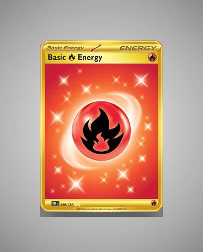 Collector’s Guide: Basic Fire Energy (Obsidian Flames #230)