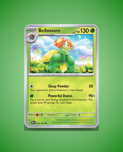 Collector’s Guide: Bellossom (Obsidian Flames #3)