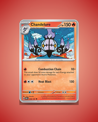 Collector’s Guide: Chandelure (Obsidian Flames #38)