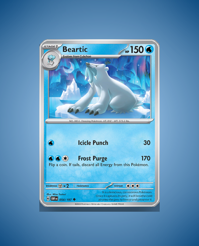 Collector’s Guide: Beartic (Obsidian Flames #54)