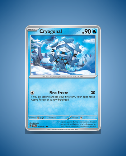 Collector’s Guide: Cryogonal (Obsidian Flames #55)