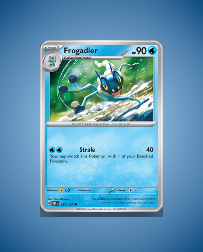 Collector’s Guide: Frogadier (Obsidian Flames #57)
