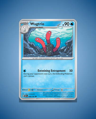 Collector’s Guide: Wugtrio (Obsidian Flames #59)