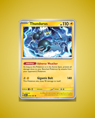 Collector’s Guide: Thundurus (Obsidian Flames #70)
