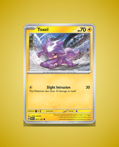 Collector’s Guide: Toxel (Obsidian Flames #71)