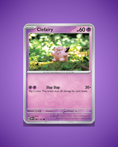 Collector’s Guide: Clefairy (Obsidian Flames #81)