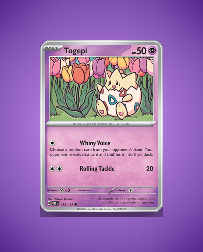 Collector’s Guide: Togepi (Obsidian Flames #83)